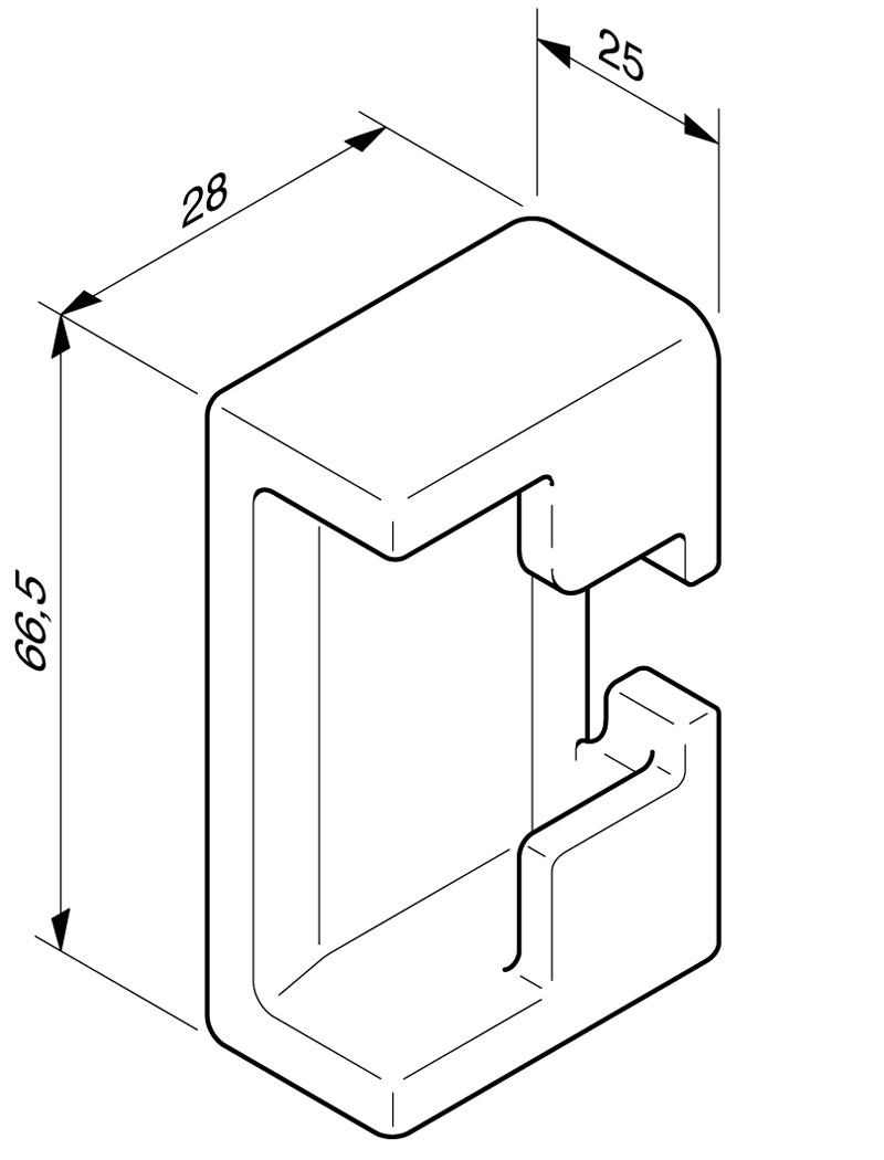 Rungentasche Record H206N-LF